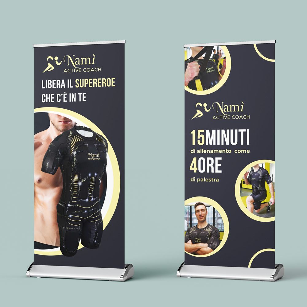 Namì Tuta EMS rollup